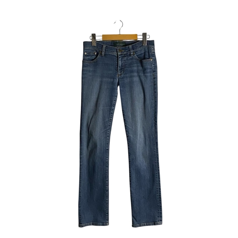 Lauren Ralph Lauren Women’s Medium Indigo Straight Leg Denim Jeans